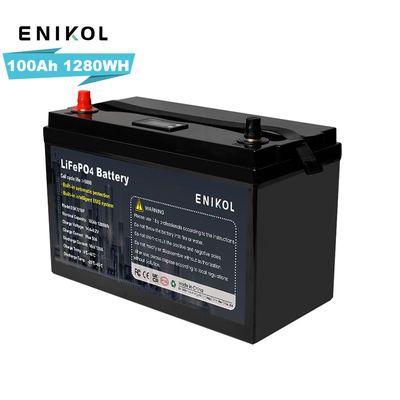 L'énergie solaire RV LiFePo4 batterie 3000wh 100ah 240ah 12V batterie au lithium-ion