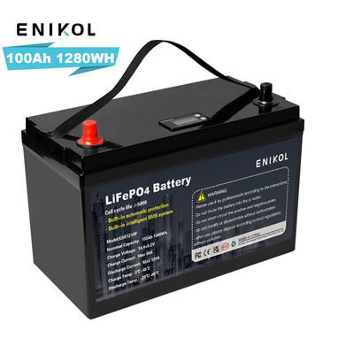 3000h Lifepo4 12V batterie au lithium-ion 100ah 240ah batterie à énergie solaire
