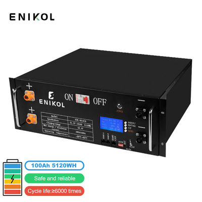24V 48V stockage d'énergie Piles au lithium-ion 50ah 100ah 200ah Lifepo4