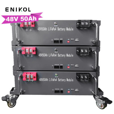 Accueil 48V Lipo batterie 50ah batterie lithium-ion pour le stockage de l'énergie solaire UPS