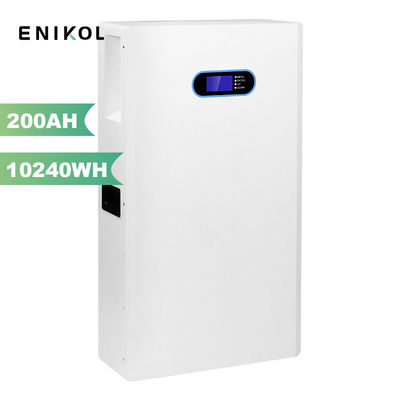 Énergie solaire Lithium paroi montée LiFePo4 Batterie 10kw 20kw 48V 200Ah