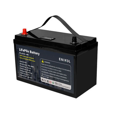 12V RV à cycle profond LiFePo4 batterie 100ah Smart Energy batterie au lithium solaire
