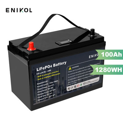 Batterie au lithium solaire de 12V 100h 1kw Lifepo4 batterie au lithium EVE