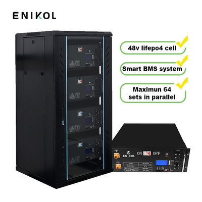 Smart Bms Life Po4 batterie solaire 48V 200ah 24V 100ah batterie de stockage d'énergie empilée