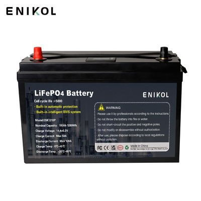 100h 200h 12V batterie au lithium Lifepo4 batterie de stockage d'énergie pour le système solaire