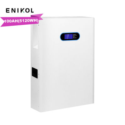 5kw électricité solaire batterie au lithium 48V 100ah PowerWall monté sur le mur Lifepo4 batterie