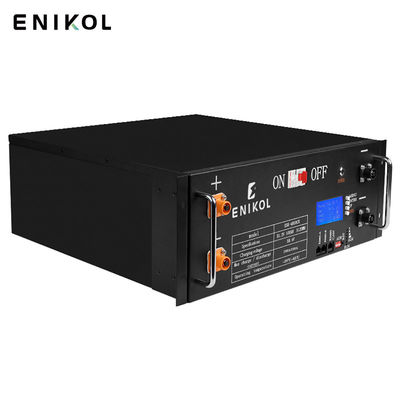 Batterie au lithium 48v 100ah Lifepo4 stockage de secours 5kwh Batterie montée sur rack