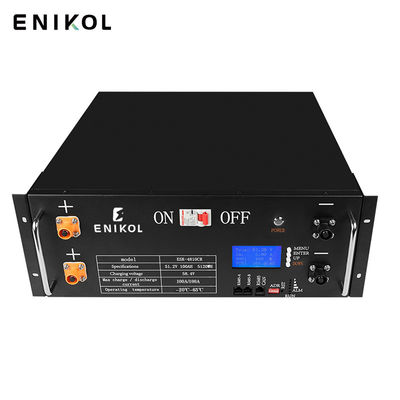 Stockage d'énergie Batteries au lithium 48V Batterie solaire Lifepo4 Rack 51.2v 100ah