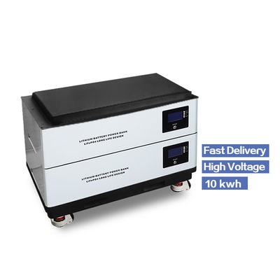 Batterie au lithium-fer-phosphate à cycle profond de 48 volts LiFePO4 batterie empilable solaire
