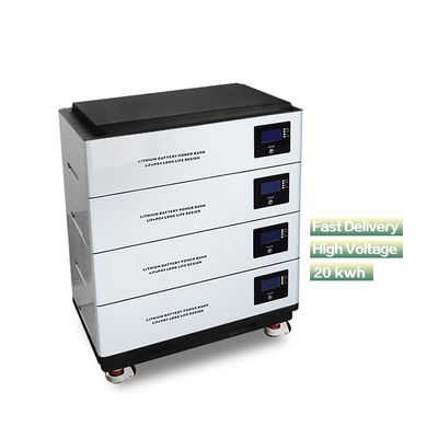 Batterie LiFePO4 empilable 48v Batterie au lithium pour système solaire 100ah 200ah