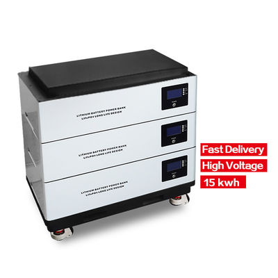 5kwh 10kwh 20kwh batterie LiFePo4 empilable 48V batterie au lithium pour l'énergie solaire