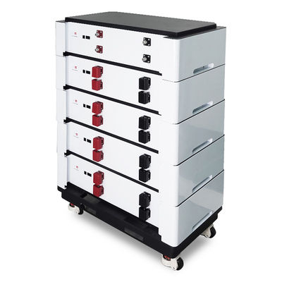 51.2v LiFePo4 48v 200ah Batterie au lithium empilable pour le stockage d'énergie à domicile