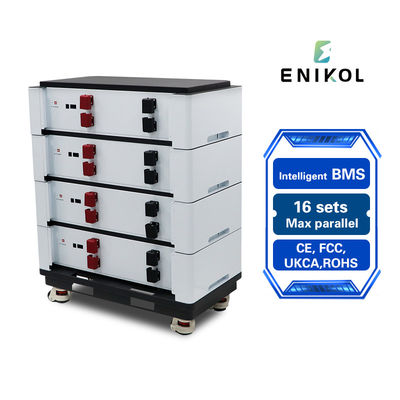Batterie au lithium empilable 15kwh 20kwh Batterie LiFePo4 48v Système de stockage solaire