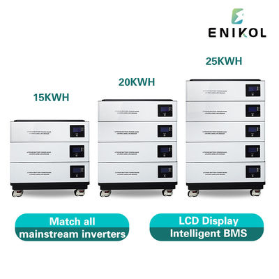 5kwh-80kwh Capacité Lifepo4 Batterie 100ah 48V Batterie solaire pour système de stockage d'énergie