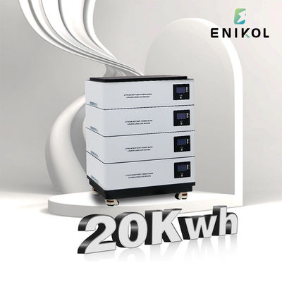 OEM Grade A batterie au lithium-ion 48v 100ah batterie LFP solaire 20kwh batterie empilable