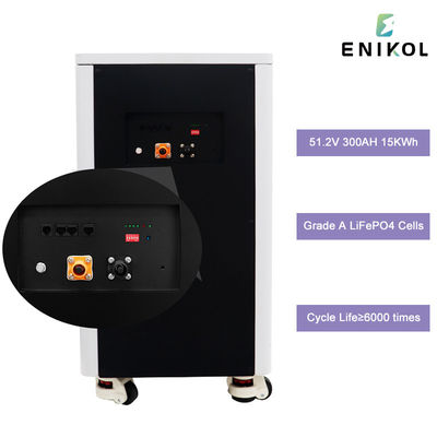 Personnalisation 48v 300ah Lifepo4 maison batterie solaire 15kwh batterie au lithium