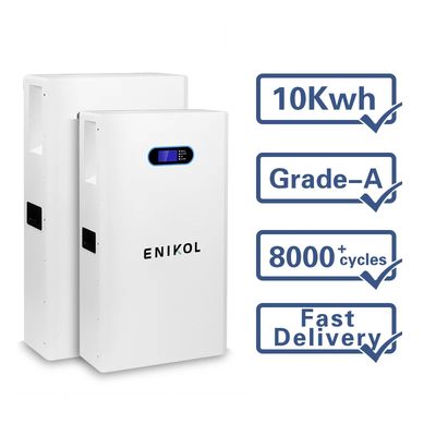 Batterie au lithium 48V montée sur le mur 200AH 10240WH Batterie LiFePo4 avec BMS intégré