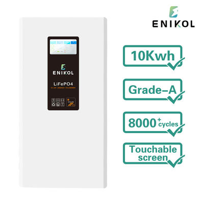 Batterie au lithium-fer-phosphate de 48V 51.2v LiFePO4 Batterie solaire 10kwh 15kwh avec BMS