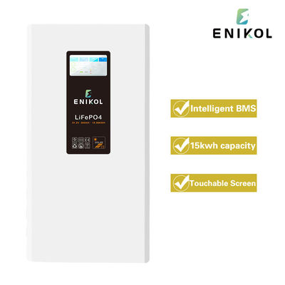 Batterie au phosphate de fer au lithium de 48 V Batterie solaire de 300 AH pour le stockage d'énergie à domicile