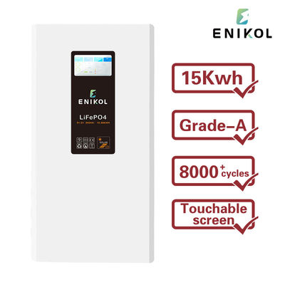 58.4V batterie au lithium 200Ah 100Ah 48V batterie solaire 15kwh Construit dans le BMS RS485/RS232/CAN