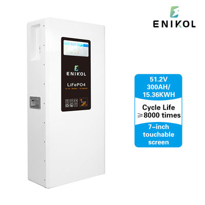 Écran tactile de 7 pouces 100AH-300AH batterie solaire 48V batterie au lithium Lifepo4