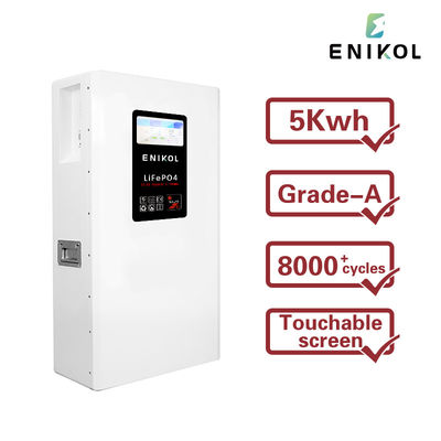 51.2V 100ah LiFePO4 batterie 5kwh 48V batterie solaire pour le système de stockage d'énergie