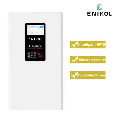 Écran tactile de 7 pouces à batterie LiFePo4 monté sur le mur