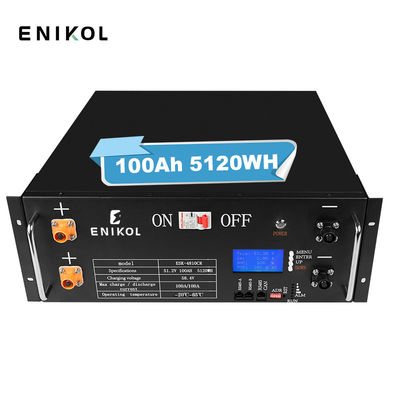 Batterie solaire Lifepo4 de grande capacité 48v 100ah pour système de stockage d'énergie photovoltaïque