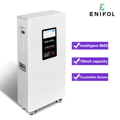 51.2V 300AH batterie de stockage d'énergie au lithium pour la maison avec fonction de communication RS485