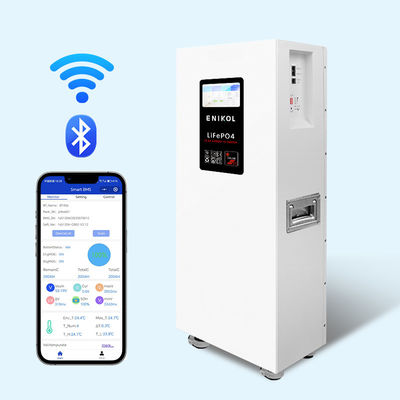 Affichage tactile 48V batterie solaire au lithium 10KW avec WiFi et Bluetooth